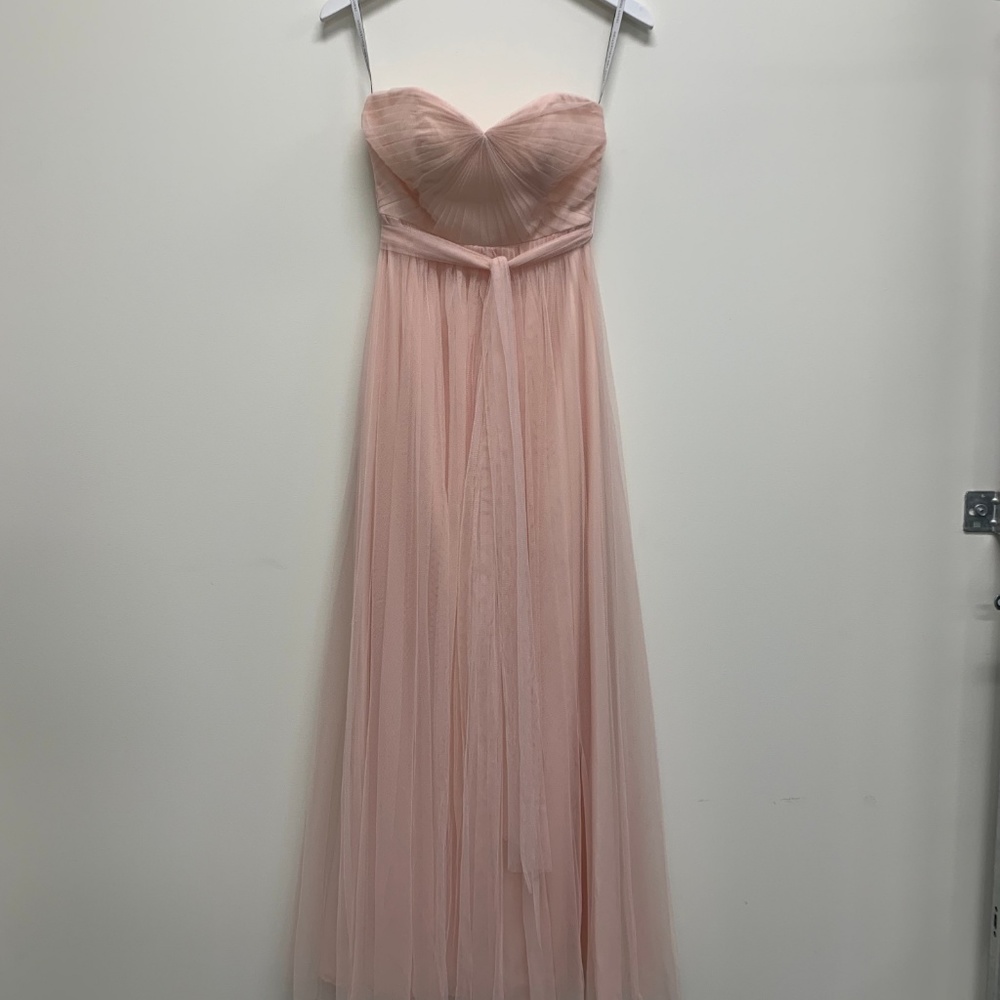 Jenny Yoo Pink Annabelle Bridesmaid Dress